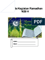 Buku Kegiatan Siswa Di Bulan Ramadhan