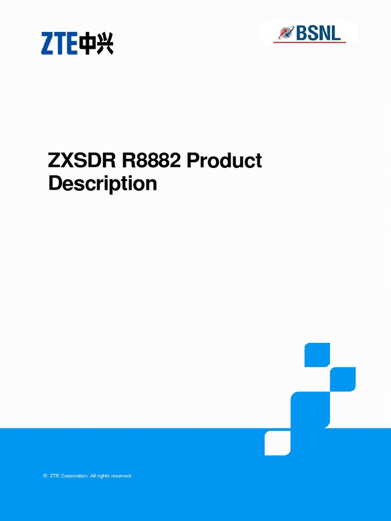 7.2.1.8 GU - ZXSDR R8882 Product Description V1.00 | PDF | Lte ...