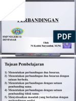 4.1 Perbandingan (Konsep Perbandingan & Perbandingan Senilai)