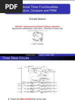 Additional Timer Functionalities Capture, Compare and PWM: Corrado Santoro