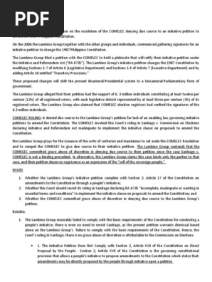 Lambino v. COMELEC
