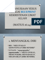 Yesus Sebagai Blueprint Kekristenan Umat Allah