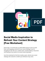 Social Content Inspiration Worksheet 1