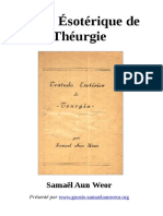 50 1959 Traite Esoterique de Theurgie