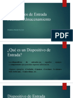 Dispositivos de Entradas y Salidas