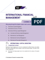 International Financial Management: Learning Outcomes
