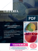 Microbiologia (Listeria o Listeriosis)