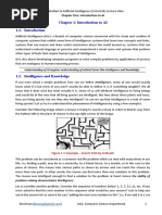 CoSc4142 AI CH 1 - Intro To AI (Given)