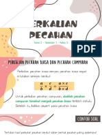 Materi Perkalian Pecahan