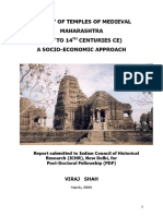 A Study of Temples of Medieval Maharasht
