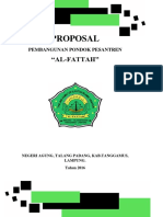 Proposal Pembangunan Pondok Pesantren Al-Fattah