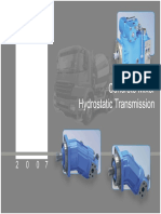 Concrete Mixer Hydrostatic Transmission New