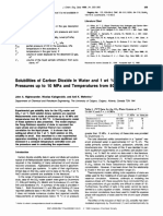 CO2 Solubility in Water: Temp & Pressure | PDF | Carbon Dioxide ...