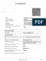 UK Visas & Immigration: Personal Information