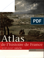 Atlas de L'histoire de France - La France Moderne XVIe-XIXe Siècle