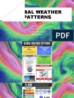 Global Weather Patterns: Presented By: Castro, Trixy Jo. U de Vera, Janine Anne L. Silva, Goldine R