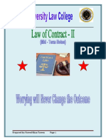 Law of Contract (Mid) - 1