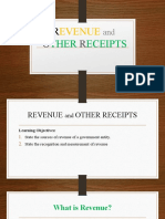 Revenue and Other Receipts