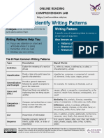 How To Identify Writing Patterns 2019
