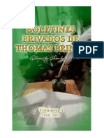 Boletines Privados de Thomas Printz Vol 4