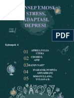 Konsep Emosi, Stress, Adaptasi, Depresi