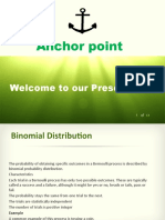Anchor Point: Welcome To Our Presentation