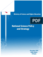 National Science Policy and Strategy