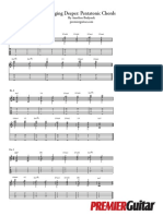 Digging Deeper: Pentatonic Chords: by Aurelien Budynek