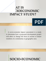 Socio Economic Impact of A Business Report