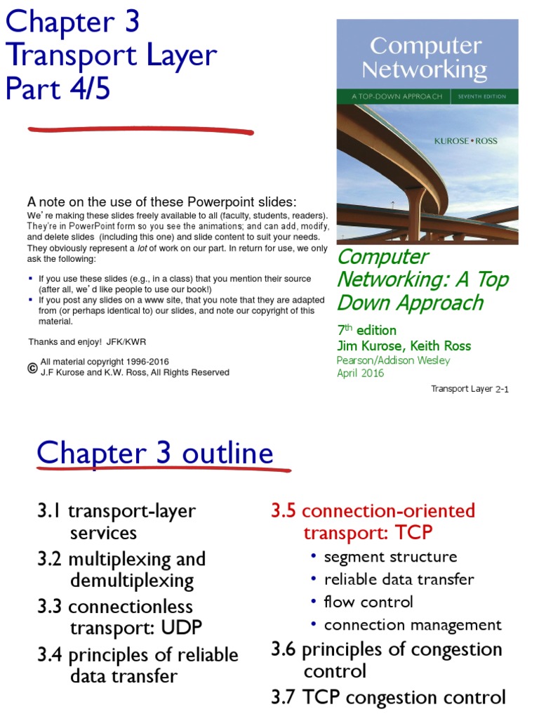 Chapter - 3 - V7.01 Part 4 | PDF | Transmission Control Protocol ...