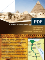 Cultura Si Civilizatia Egipteana