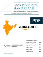 Operations Management - Amazon in India