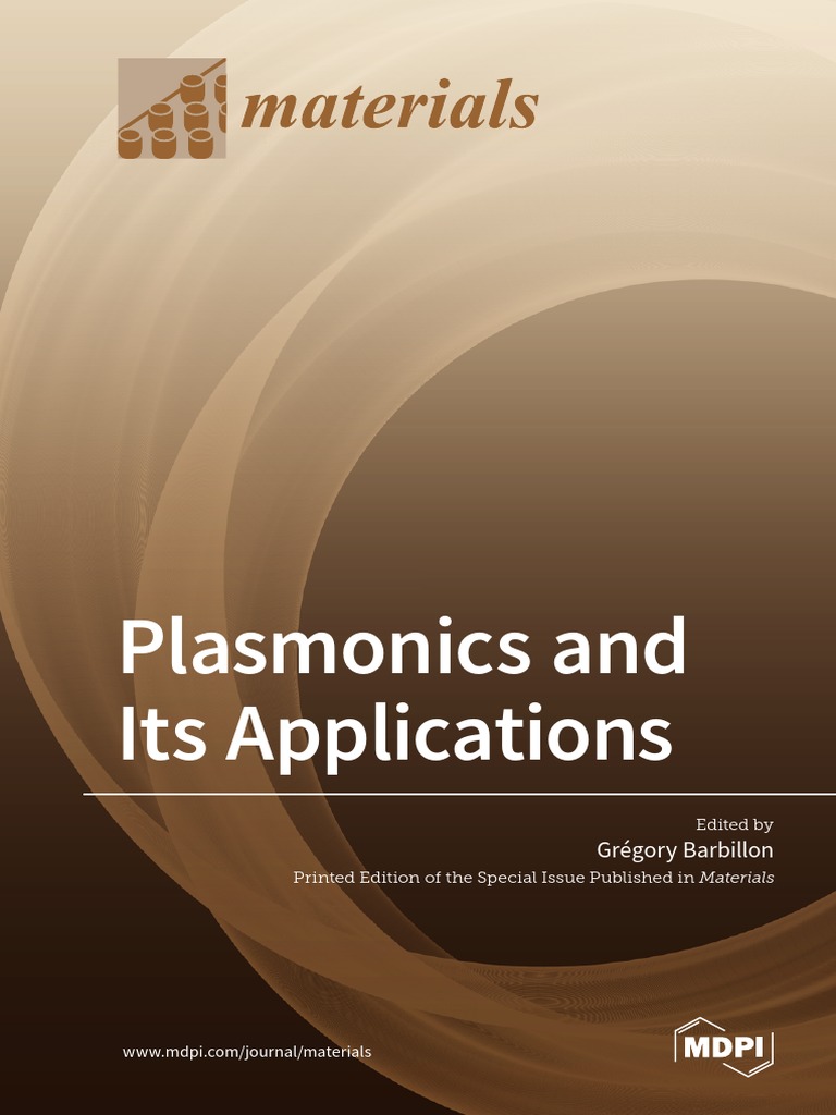 Plasmonics and Its Applications | PDF | Plasmon | Chemical Product