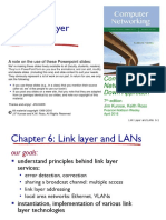 The Link Layer and Lans: Computer Networking: A Top Down Approach