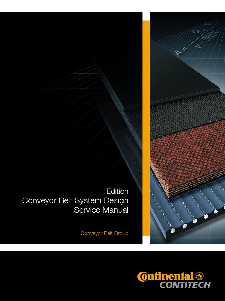 Conveyor Belts. System Design Calculation. Service Manual Continental