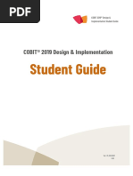 Student Guide: COBIT® 2019 Design & Implementation