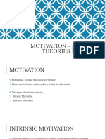 Motivation - Theories: Dr. V. Vaidehi Priyal