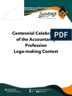 Centennial Celebration of The Accountancy Profession Logo-Making Contest