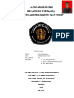 Format Laporan Identifikasi Dan Kalibrasi Alat Tanam