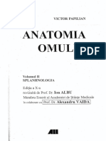 Anatomia Omului V Papilian Vol II PDF