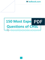 150 Most Expected Questions of CHSL 73e76025