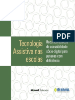 Cartilha Tecnologia Assistiva Nas Escolas - Recursos Basicos de Acessibilidade Socio-digital Para