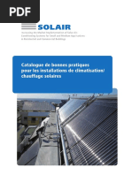 Catalogue de Bonnes Pratiques Pour Les Installations de Climatisation_ Chauffage Solaires
