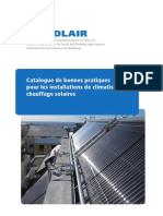Catalogue de Bonnes Pratiques Pour Les Installations de Climatisation_ Chauffage Solaires