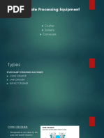 Aggregate Processing Equipment