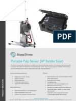 Stone Three Portable Pulp Sensor (Bubble Sizer) Product Brochure