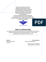 Analisis Tema Ii El Proceso Penal