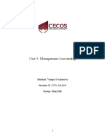 Report 2 - Management Accounting (Reworked)