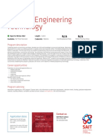 Welding Engineering Technology: N/A N/A