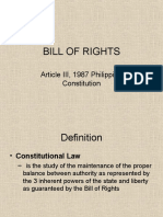 Bill of Rights: Article III, 1987 Philippine Constitution